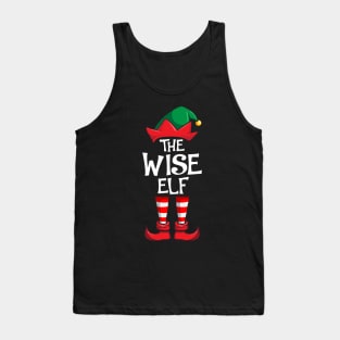 Wise Elf Matching Family Christmas Tank Top